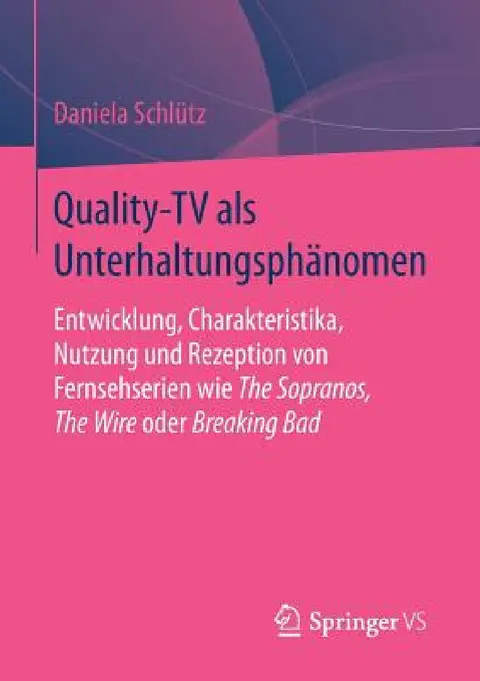 Cover of Quality-TV ALS Unterhaltungsphänomen