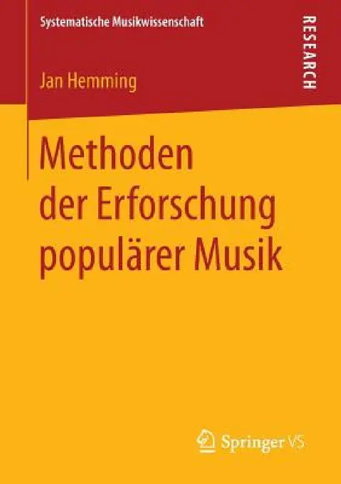 Cover of Methoden Der Erforschung Populärer Musik