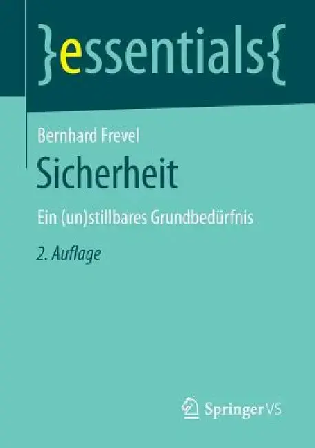 Cover of Sicherheit