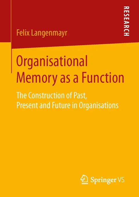 Cover of Organisational Memory as a Function