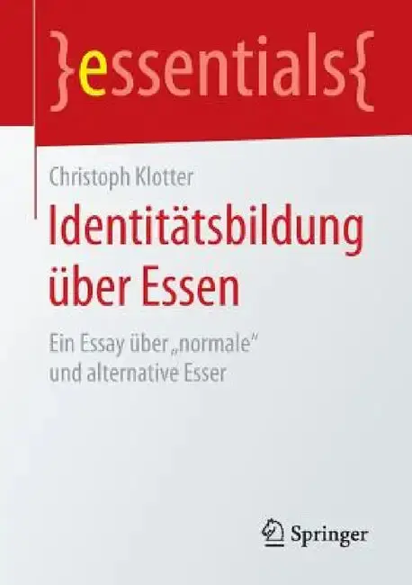 Cover of Identitätsbildung Über Essen