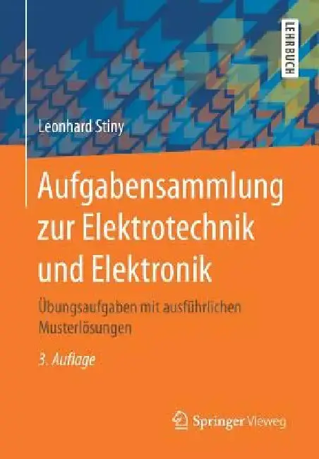 Cover of Aufgabensammlung Zur Elektrotechnik Und Elektronik