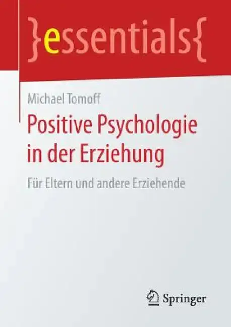 Cover of Positive Psychologie in Der Erziehung