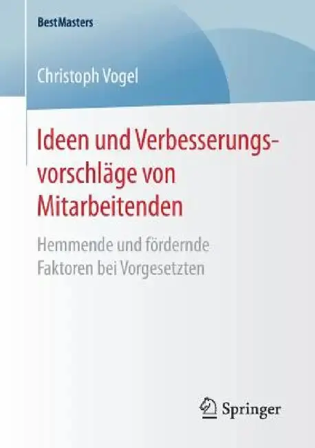 Cover of Ideen Und Verbesserungsvorschläge Von Mitarbeitenden