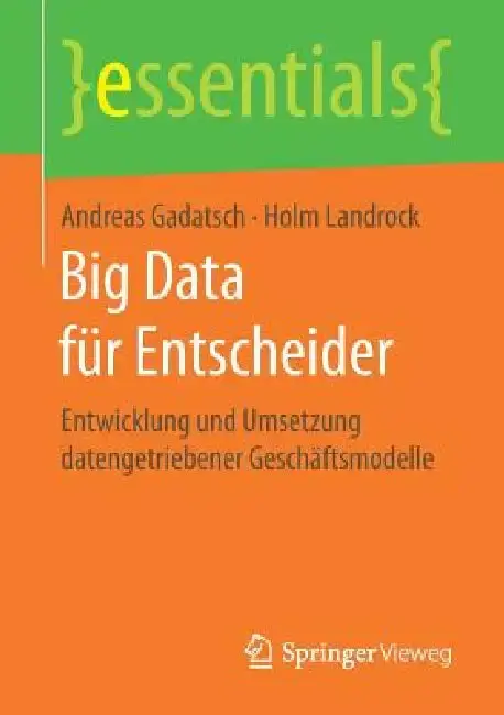 Cover of Big Data Für Entscheider