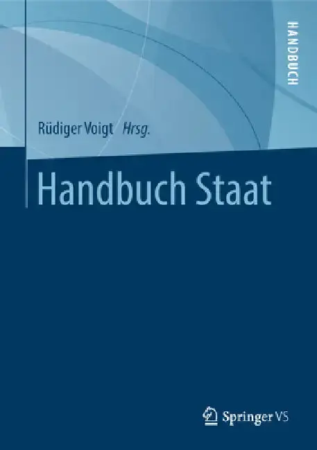 Cover of Handbuch Staat