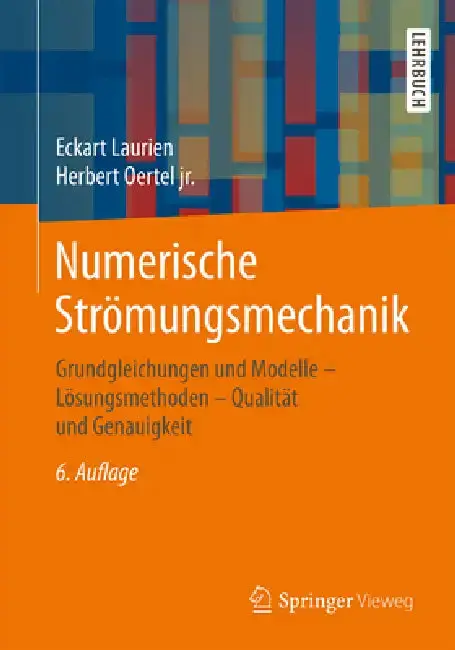 Cover of Numerische Strömungsmechanik