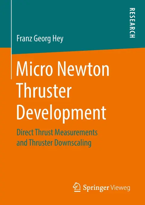 Cover of Micro Newton Thruster Development