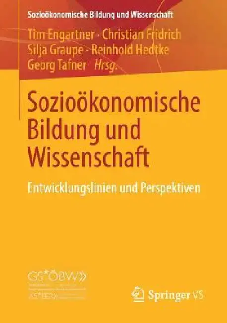 Cover of Sozioökonomische Bildung Und Wissenschaft