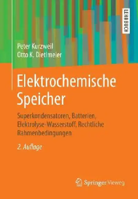 Cover of Elektrochemische Speicher