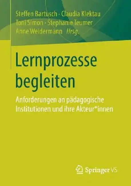 Cover of Lernprozesse Begleiten