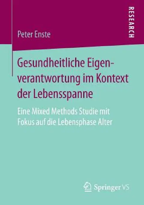Cover of Gesundheitliche Eigenverantwortung Im Kontext Der Lebensspanne