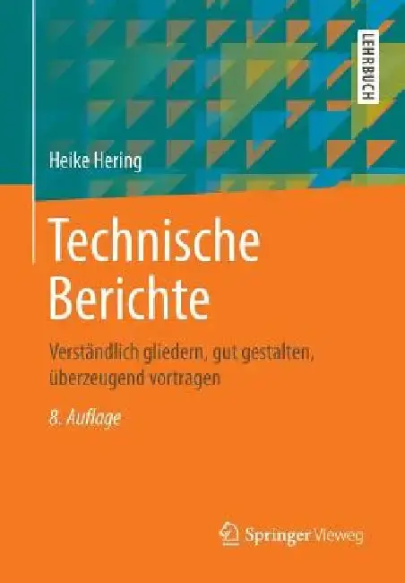 Cover of Technische Berichte