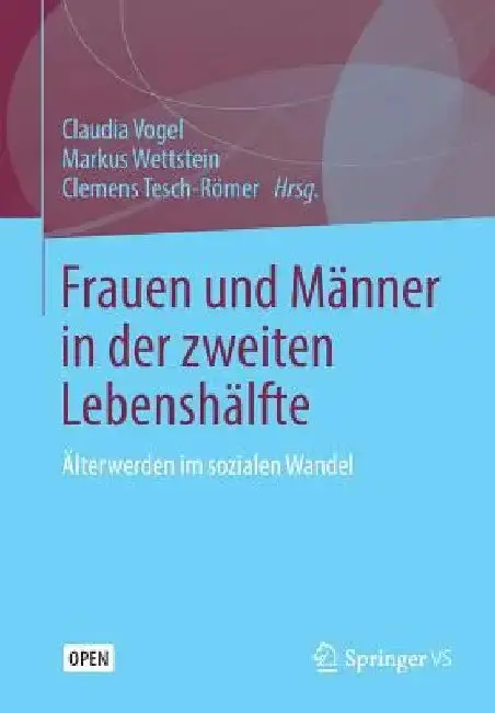 Cover of Frauen Und Männer in Der Zweiten Lebenshälfte