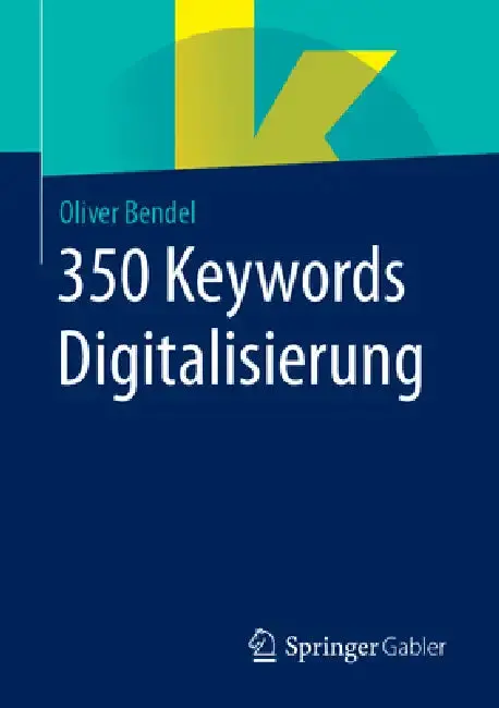 Cover of 350 Keywords Digitalisierung