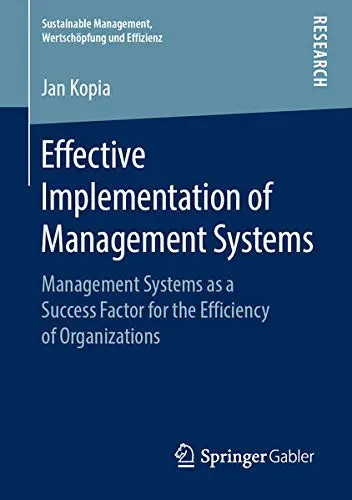Cover of Effective Implementation of Management Systems