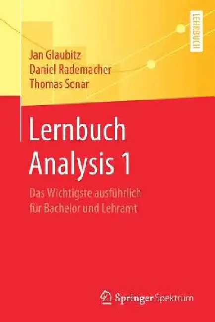 Cover of Lernbuch Analysis 1