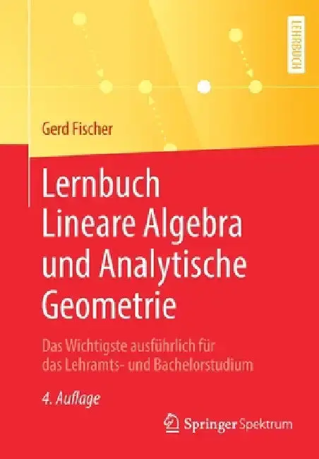 Cover of Lernbuch Lineare Algebra Und Analytische Geometrie