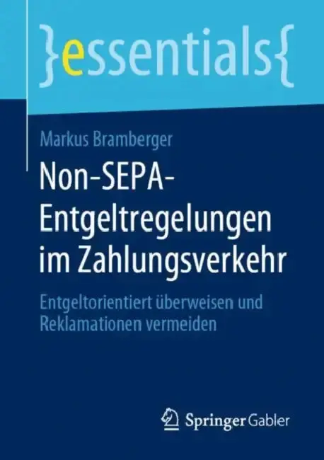 Cover of Non-Sepa-Entgeltregelungen Im Zahlungsverkehr
