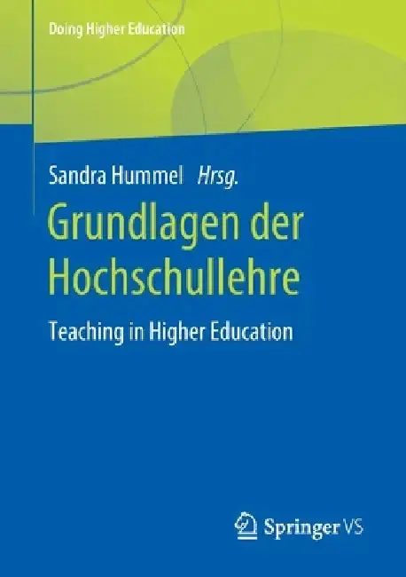 Cover of Grundlagen Der Hochschullehre