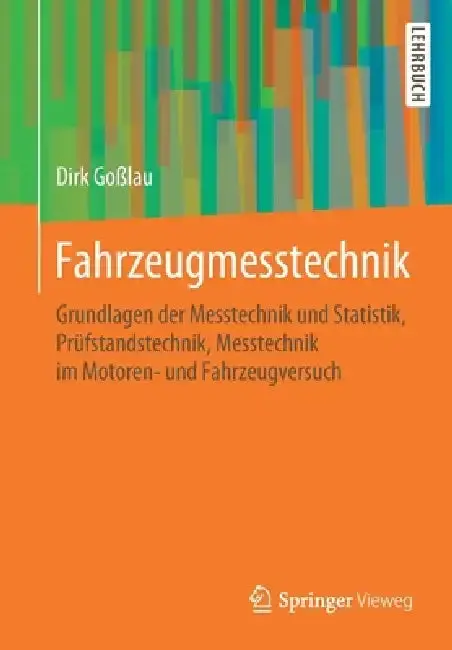 Cover of Fahrzeugmesstechnik