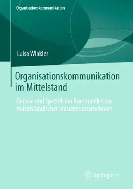 Cover of Organisationskommunikation Im Mittelstand