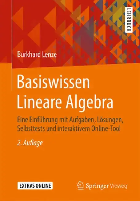 Cover of Basiswissen Lineare Algebra