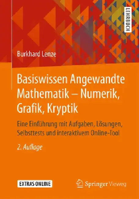 Cover of Basiswissen Angewandte Mathematik - Numerik, Grafik, Kryptik