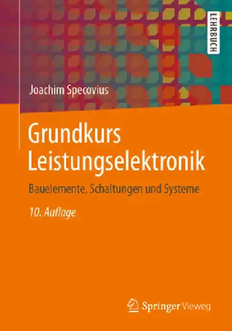 Cover of Grundkurs Leistungselektronik