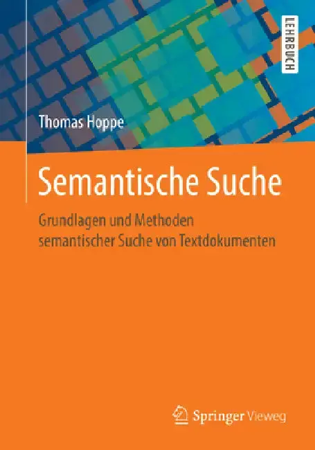 Cover of Semantische Suche