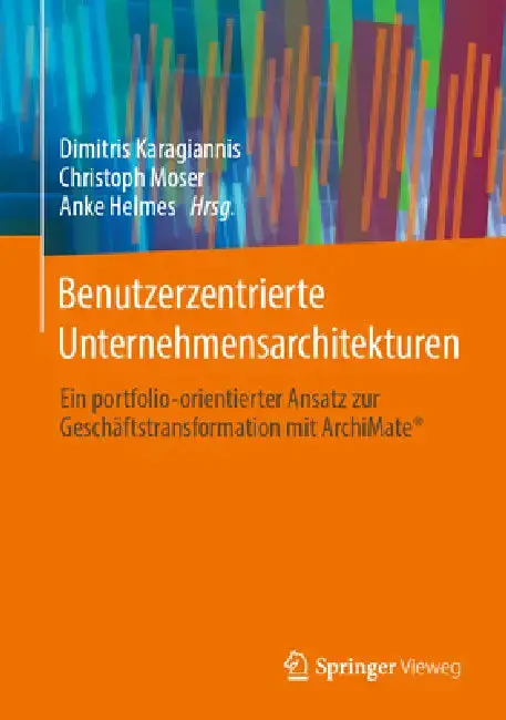 Cover of Benutzerzentrierte Unternehmensarchitekturen