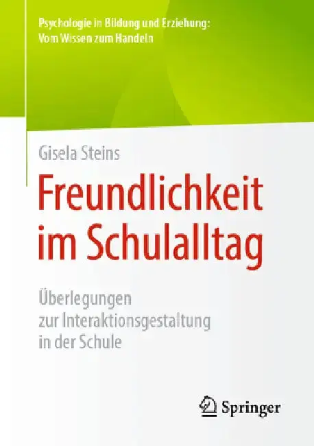 Cover of Freundlichkeit Im Schulalltag