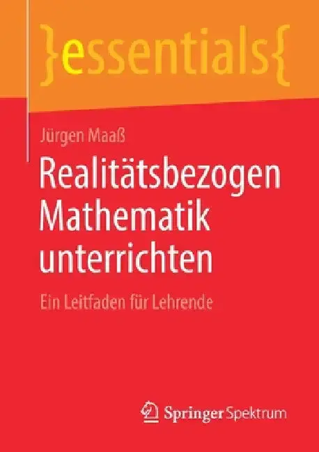 Cover of Realitätsbezogen Mathematik Unterrichten
