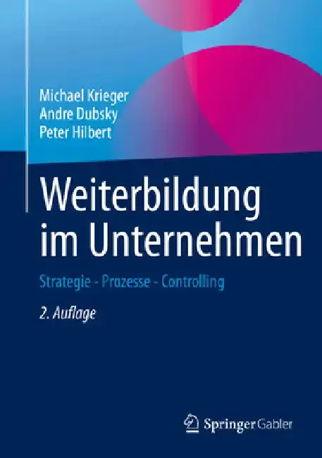 Cover of Weiterbildung Im Unternehmen