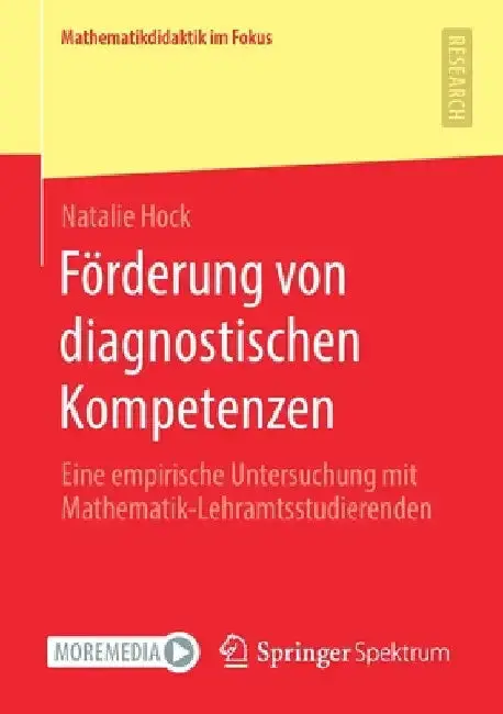 Cover of Förderung Von Diagnostischen Kompetenzen