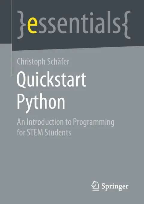 Cover of Quickstart Python