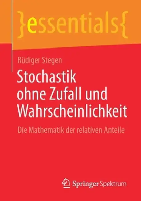 Cover of Stochastik Ohne Zufall Und Wahrscheinlichkeit