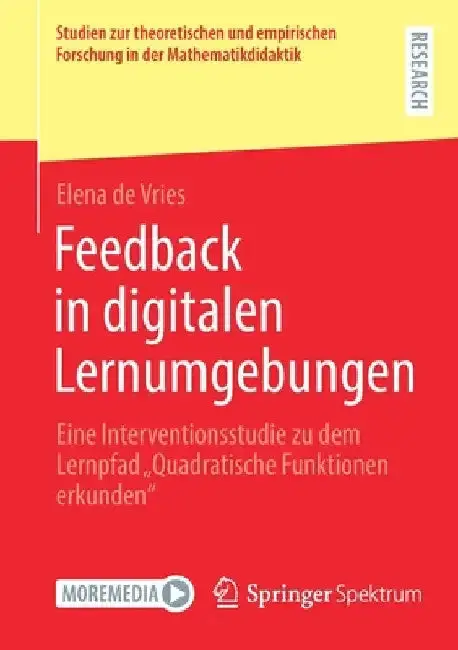 Cover of Feedback in Digitalen Lernumgebungen