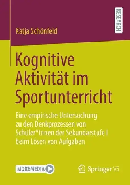 Cover of Kognitive Aktivität Im Sportunterricht