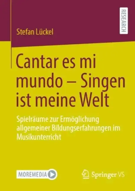 Cover of Cantar Es Mi Mundo - Singen Ist Meine Welt