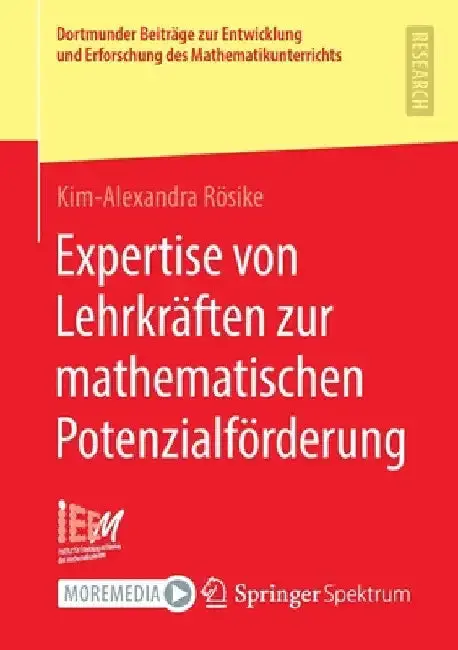 Cover of Expertise Von Lehrkräften Zur Mathematischen Potenzialförderung