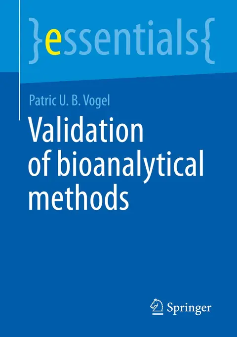Cover of Validierung Bioanalytischer Methoden