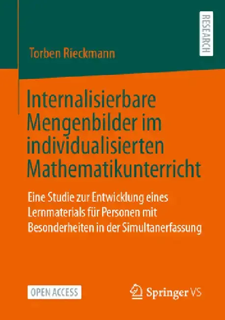 Cover of Internalisierbare Mengenbilder Im Individualisierten Mathematikunterricht