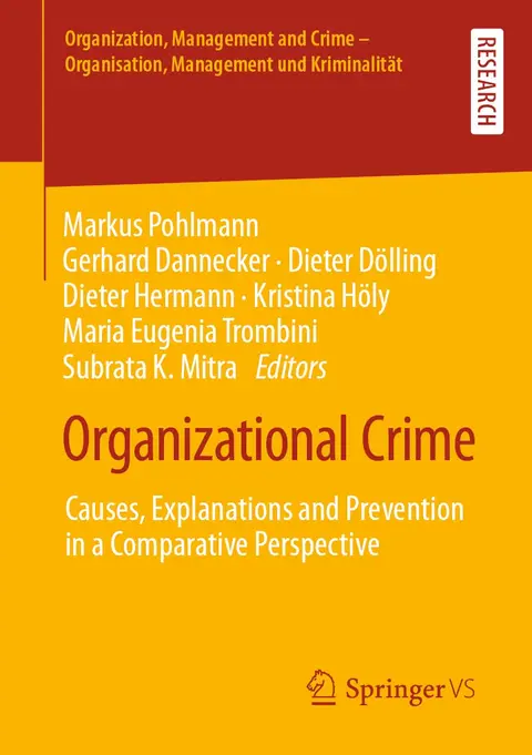 Cover of Organizational Crime