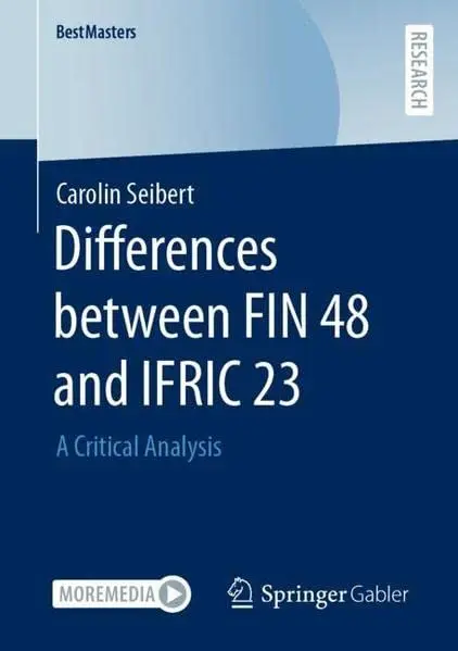Cover of Differences between FIN 48 and IFRIC 23