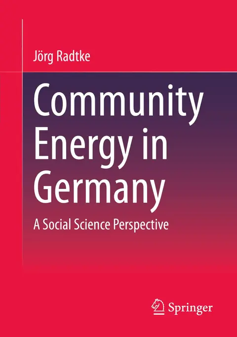 Cover of Community Energy in Germany