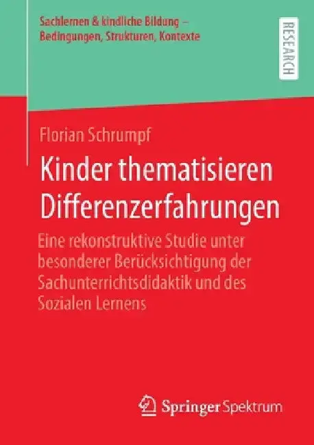 Cover of Kinder Thematisieren Differenzerfahrungen