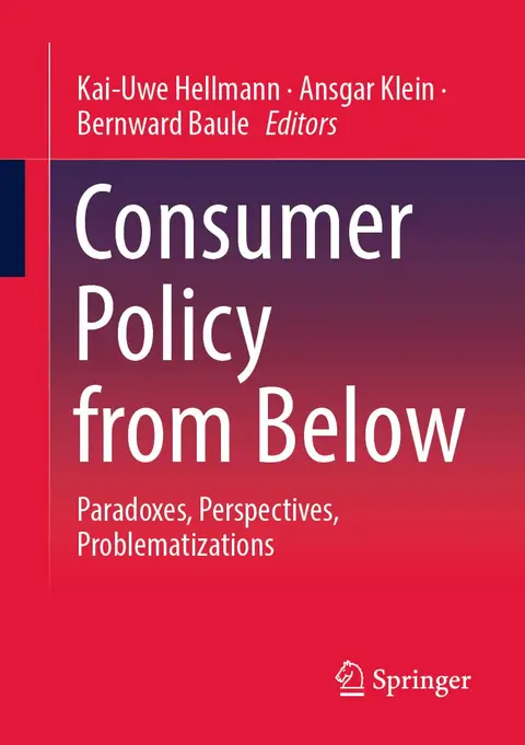 Cover of Consumer Policy from Below