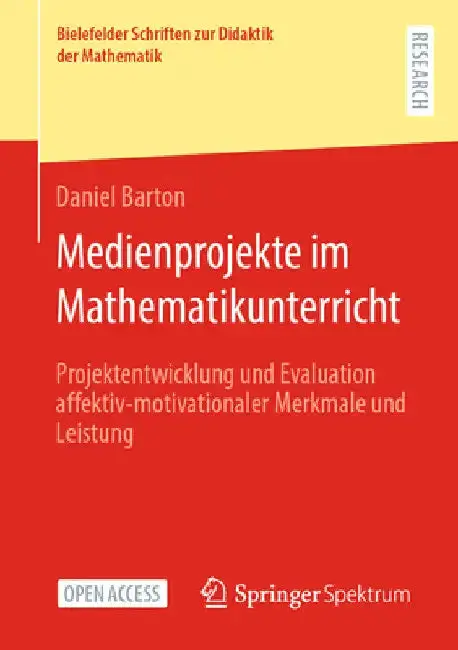 Cover of Medienprojekte Im Mathematikunterricht