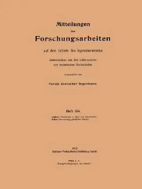 Cover of Winddruck in Silos Und Schachtöfen. Berechnung Gewölbter Platten